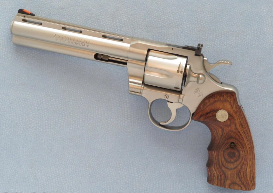 COLT PYTHON ELITE STAINLESS STEEL  357 MAG