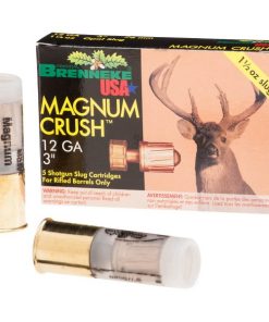 500 Rounds of Brenneke Magnum Crush 12 Gauge Shotgun Slugs