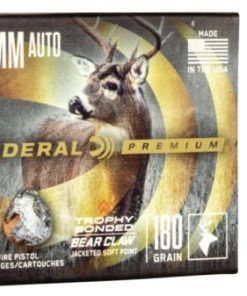 500rds of Federal Premium Centerfire Handgun Ammunition 10mm Auto 180 grain